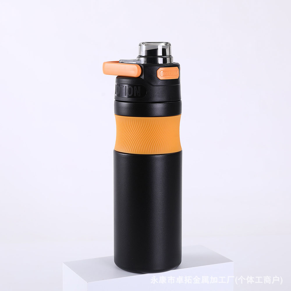 قمقمه تبلیغاتی ورزشی دوجداره کد QM-100 - تصویر 1